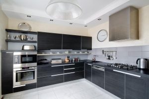 Stylish Hardware Colors and Finishes for Black Kitchen Cabinets