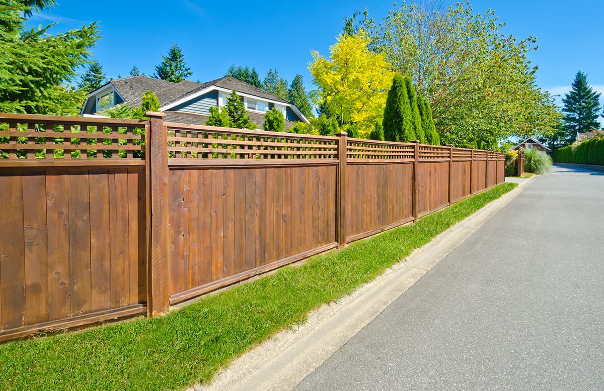 Wooden Privacy