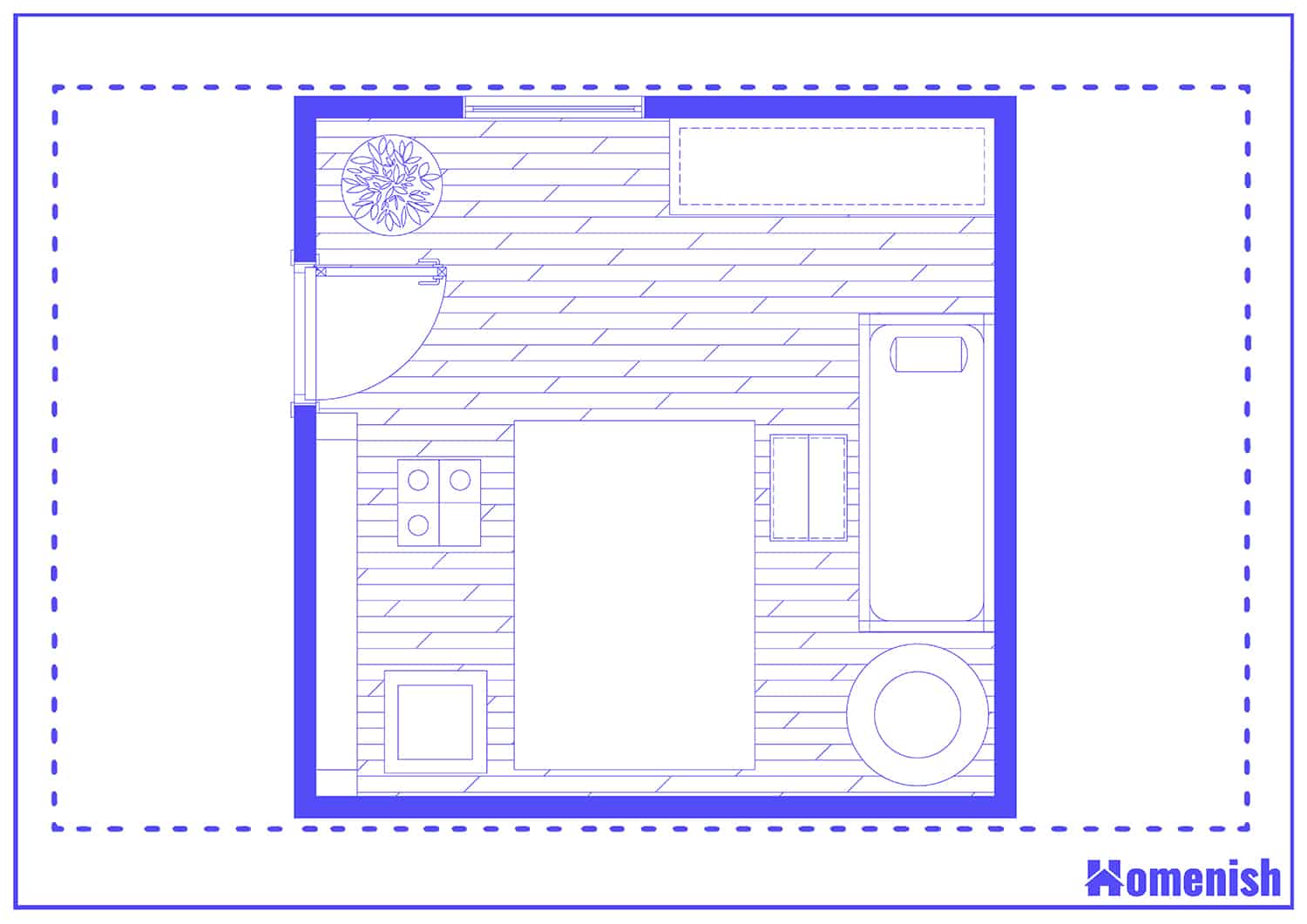 Awkward Nursery Solution Floor Plan