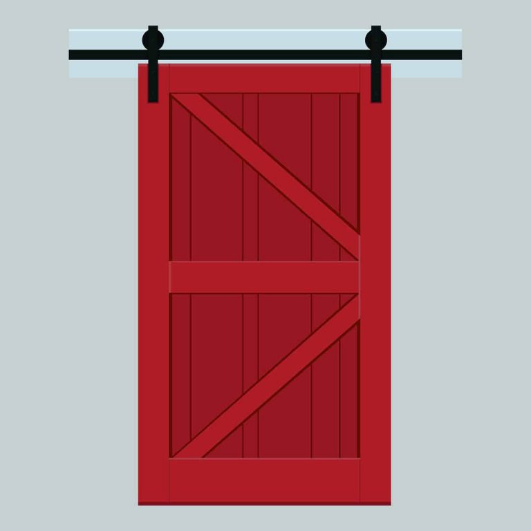 Should a Sliding Barn Door Cover Trim? Homenish