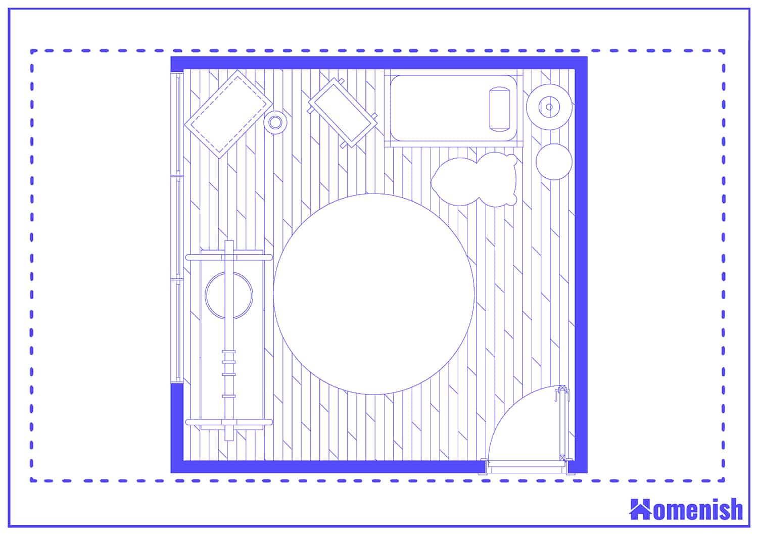 Cozy Nursery Floor Plan