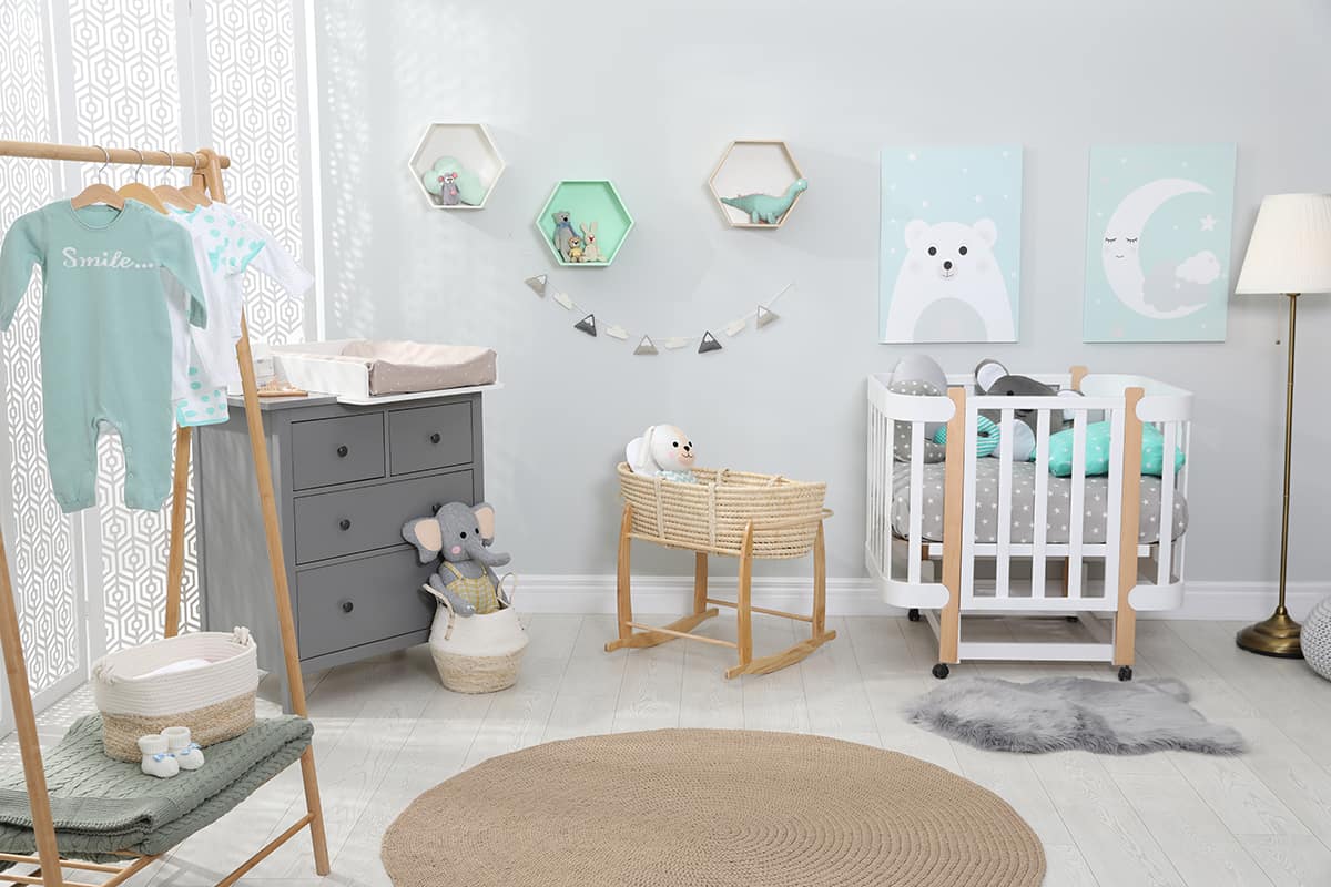Cozy Nursery Layout