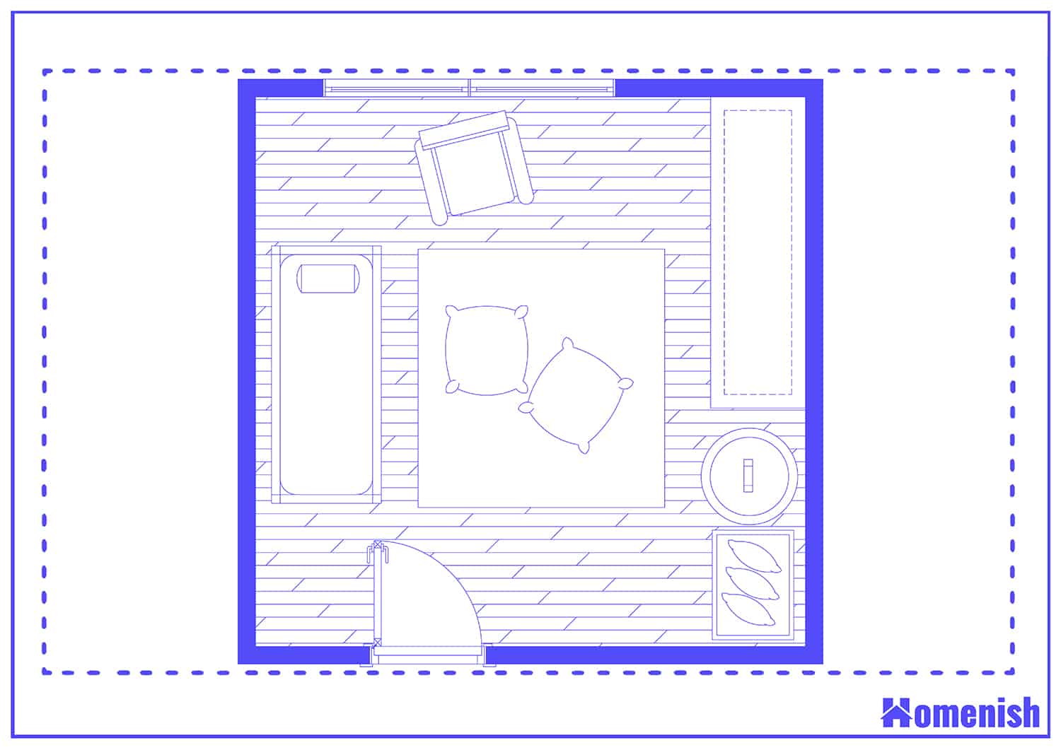 Cute Nursery Floor Plan