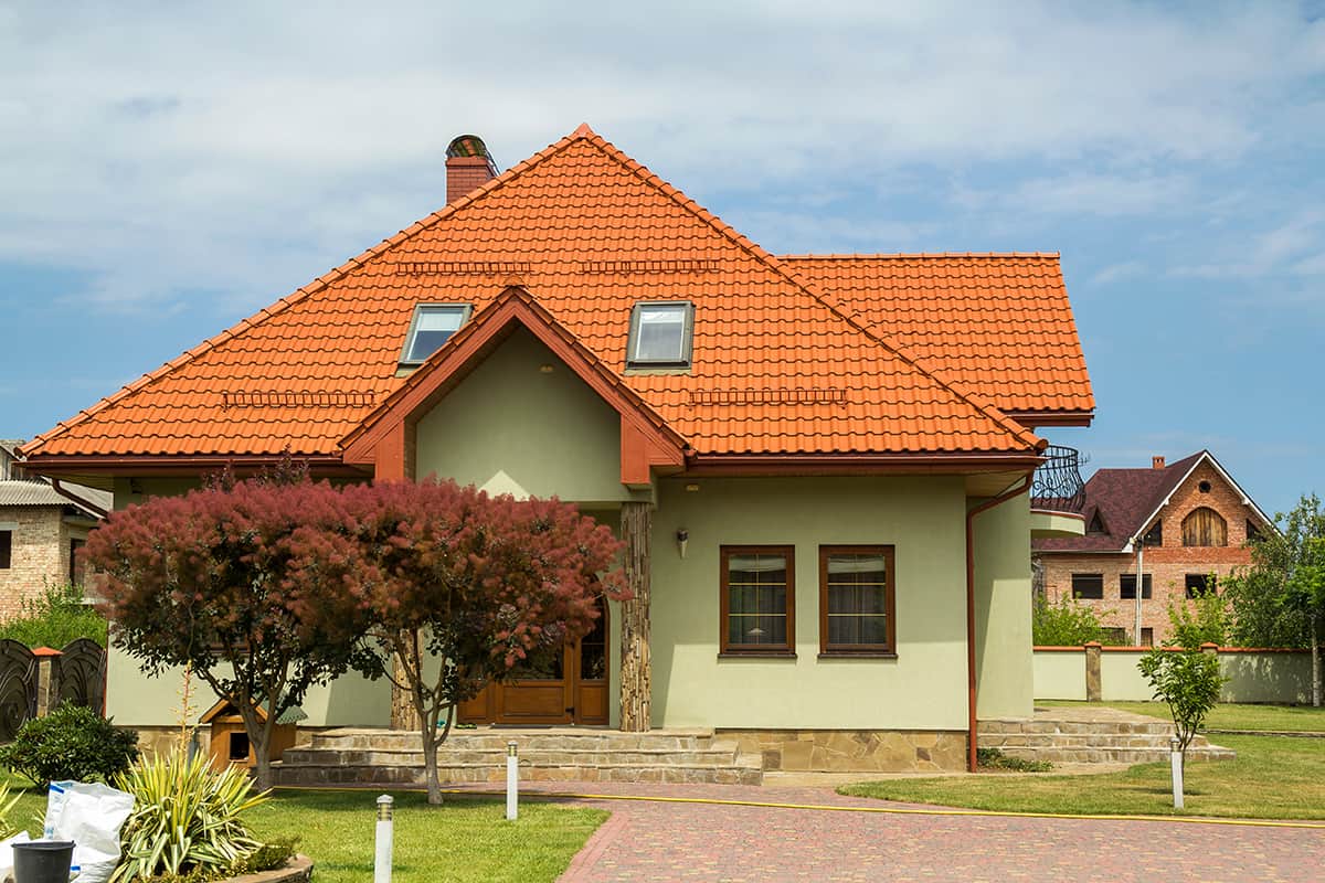 Green Orange Roof