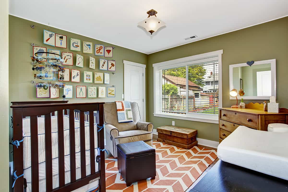 Small and Functional Nursery Layout