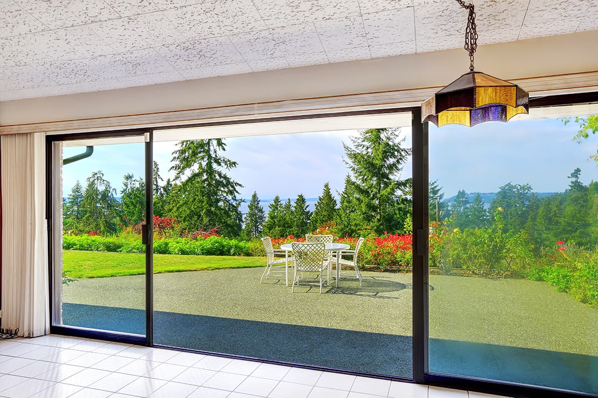 Three Panel Sliding Patio Doors