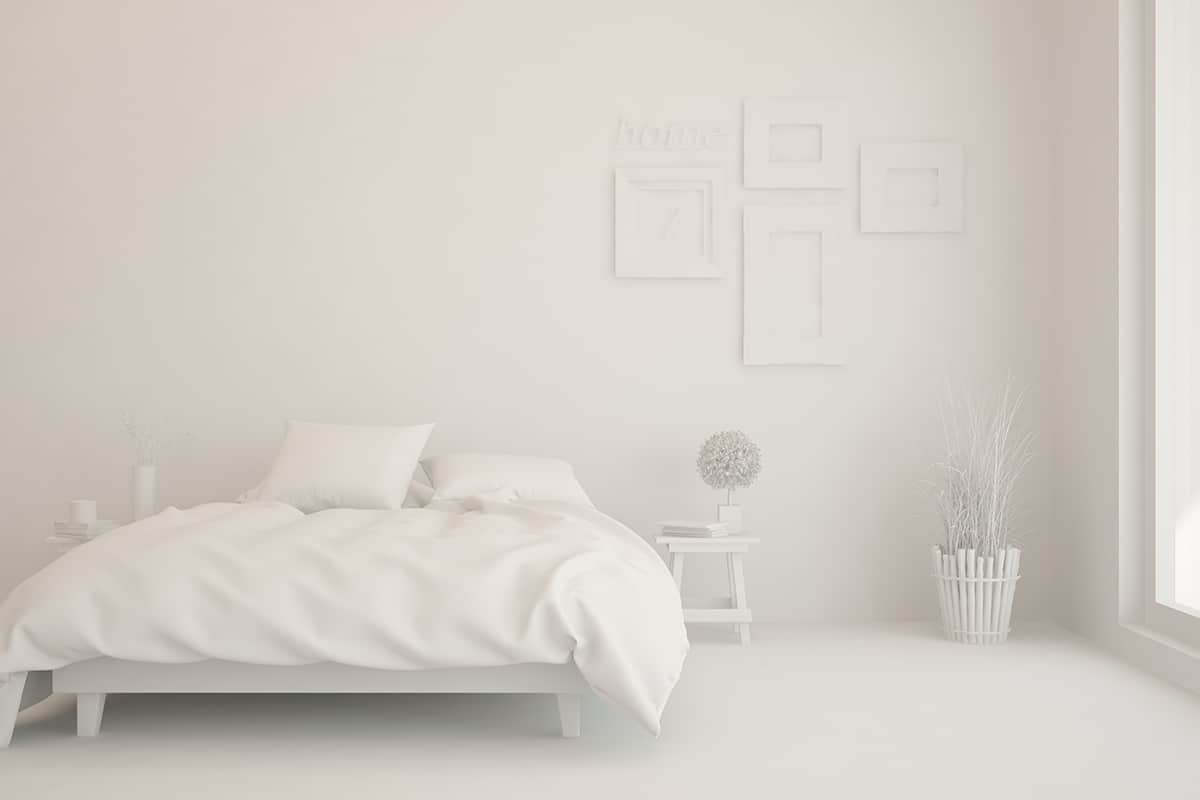 What Color Bedding Goes With White Furniture
