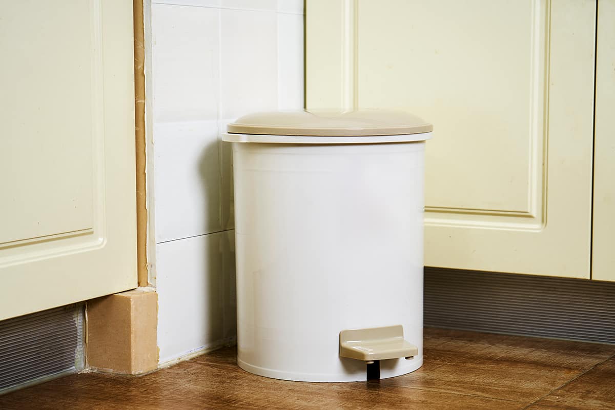 Where Do You Want Your Trash Can To Be Positioned?
