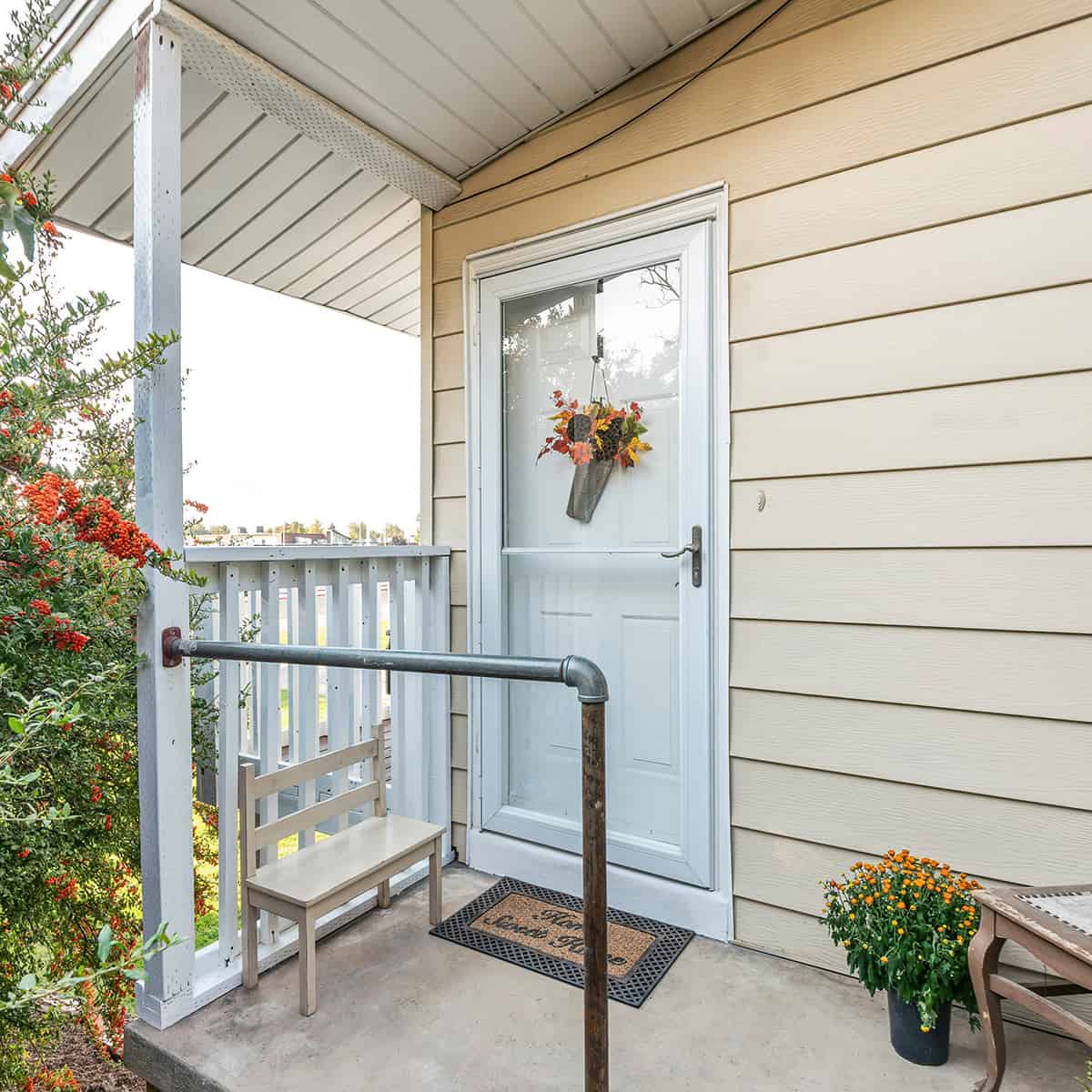 Install a storm door