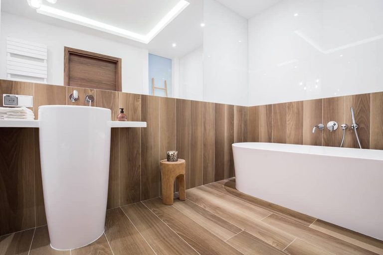 8 Great Bathroom Wall Materials That Are Not Tile - Homenish