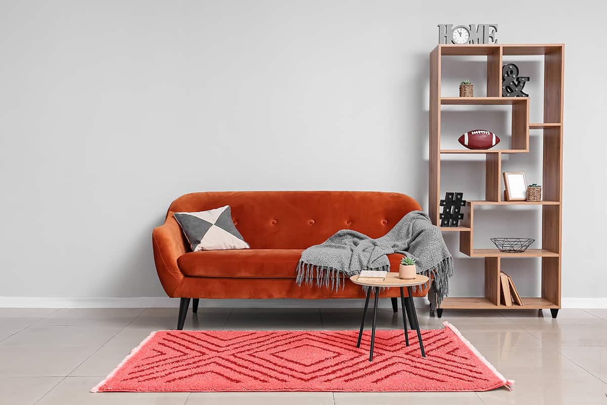 What Color Rug for an Orange Couch