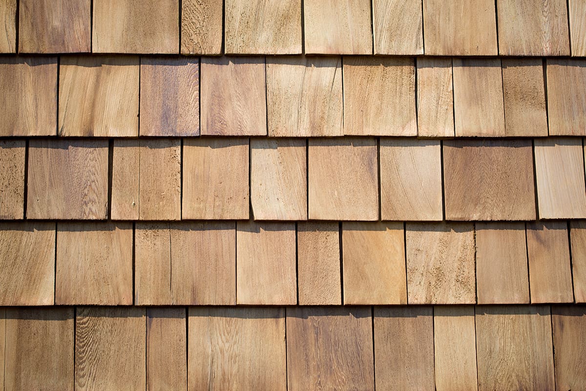 Wood shingles