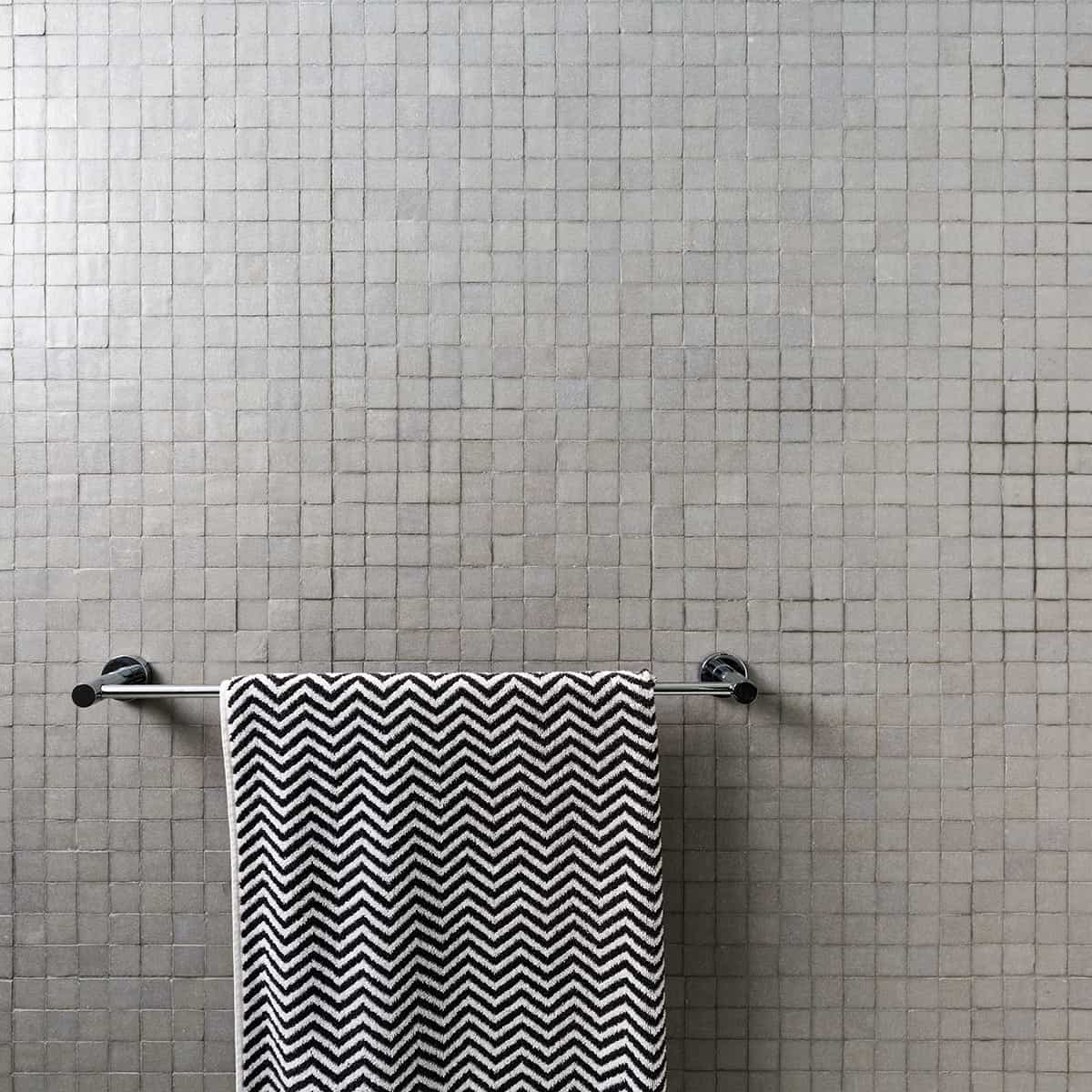 Patterned Towels for a Textured Look