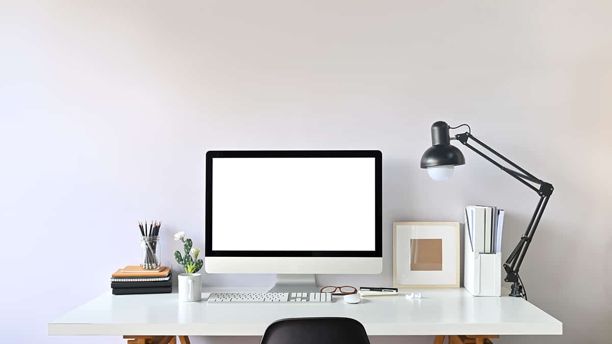 White Desk