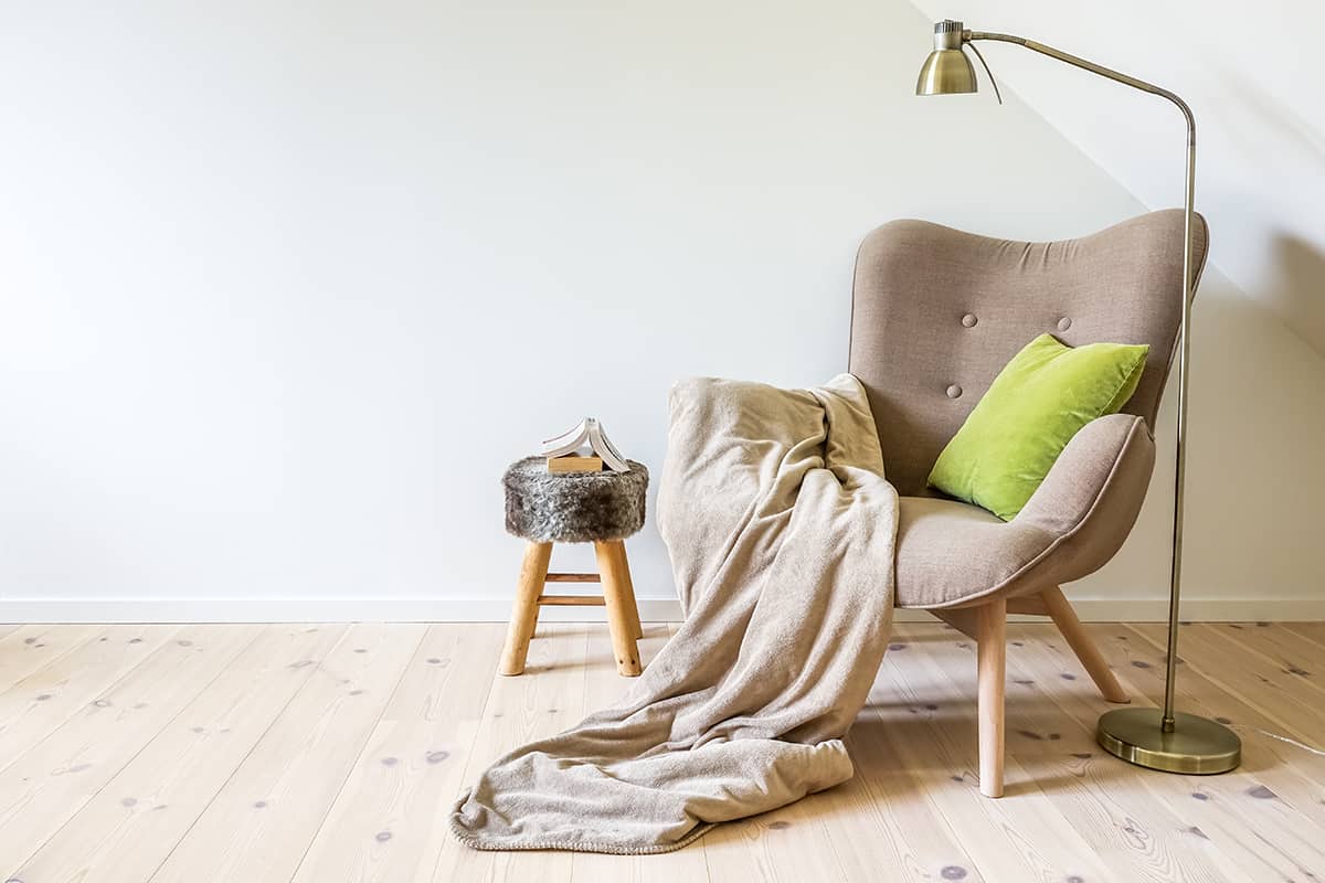 Create a Reading Corner with a Contemporary Floor Lamp