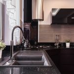What Color Sink with Black Granite Countertops
