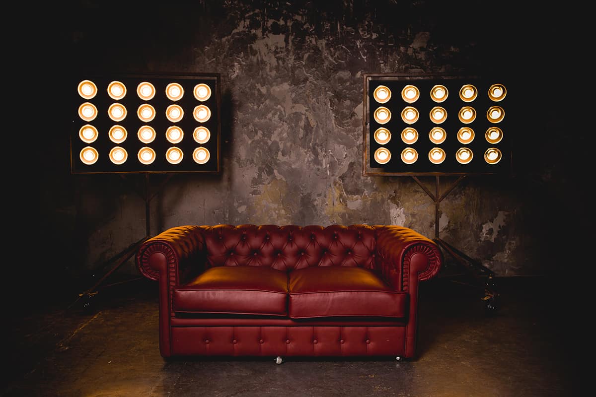 Red Sofa Colors for Dark Floors