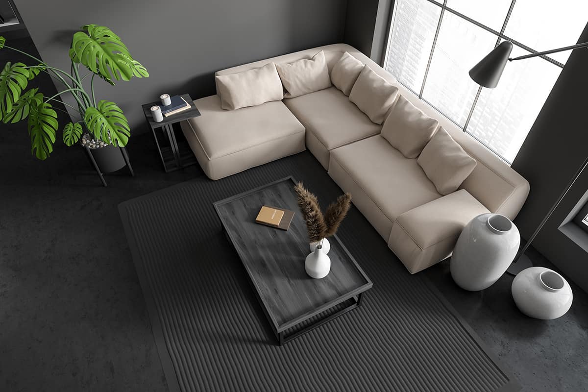 Refreshing Sofa Colors for Dark Floors