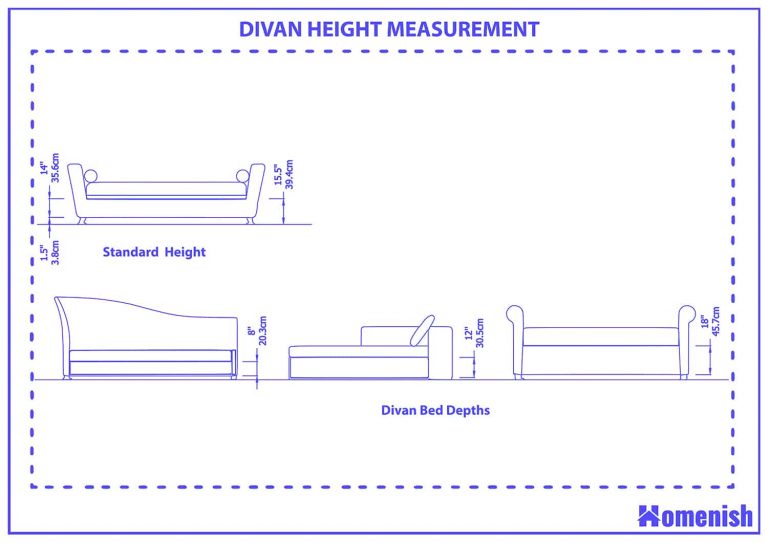 What Are the Divan Dimensions? Homenish