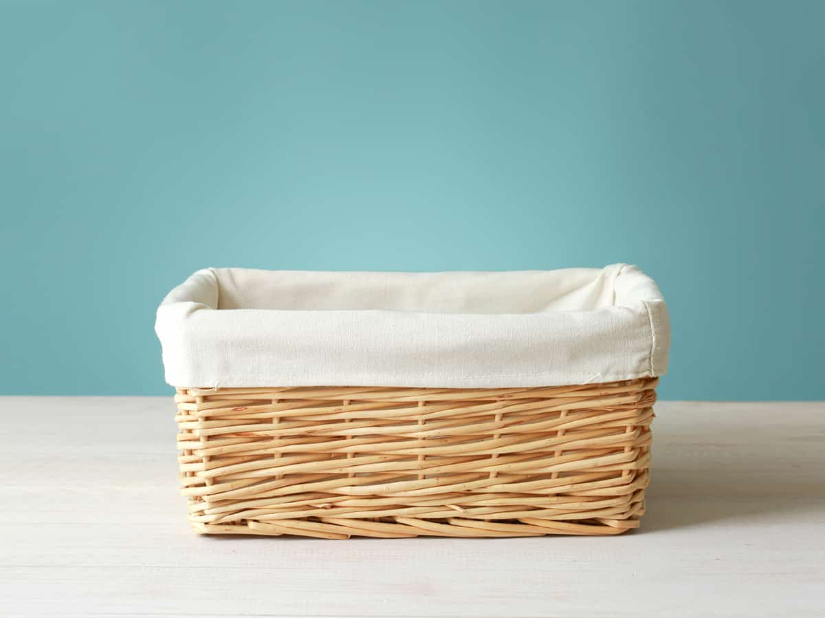 Traditional wicker baskets