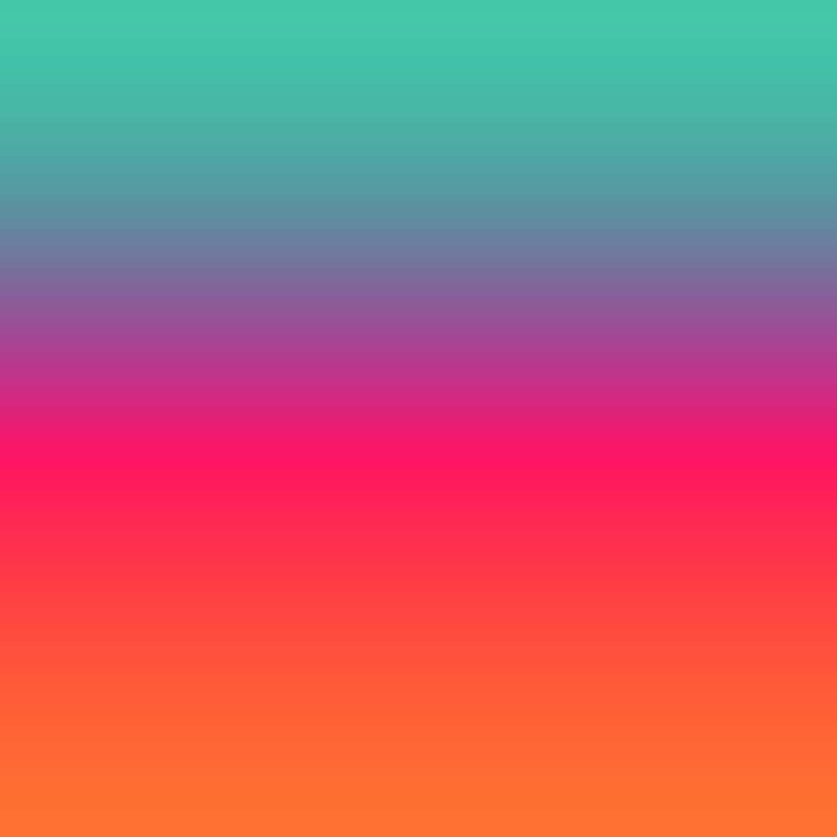 Vermillion and teal
