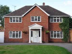 Accent Door Color for Red Brick House