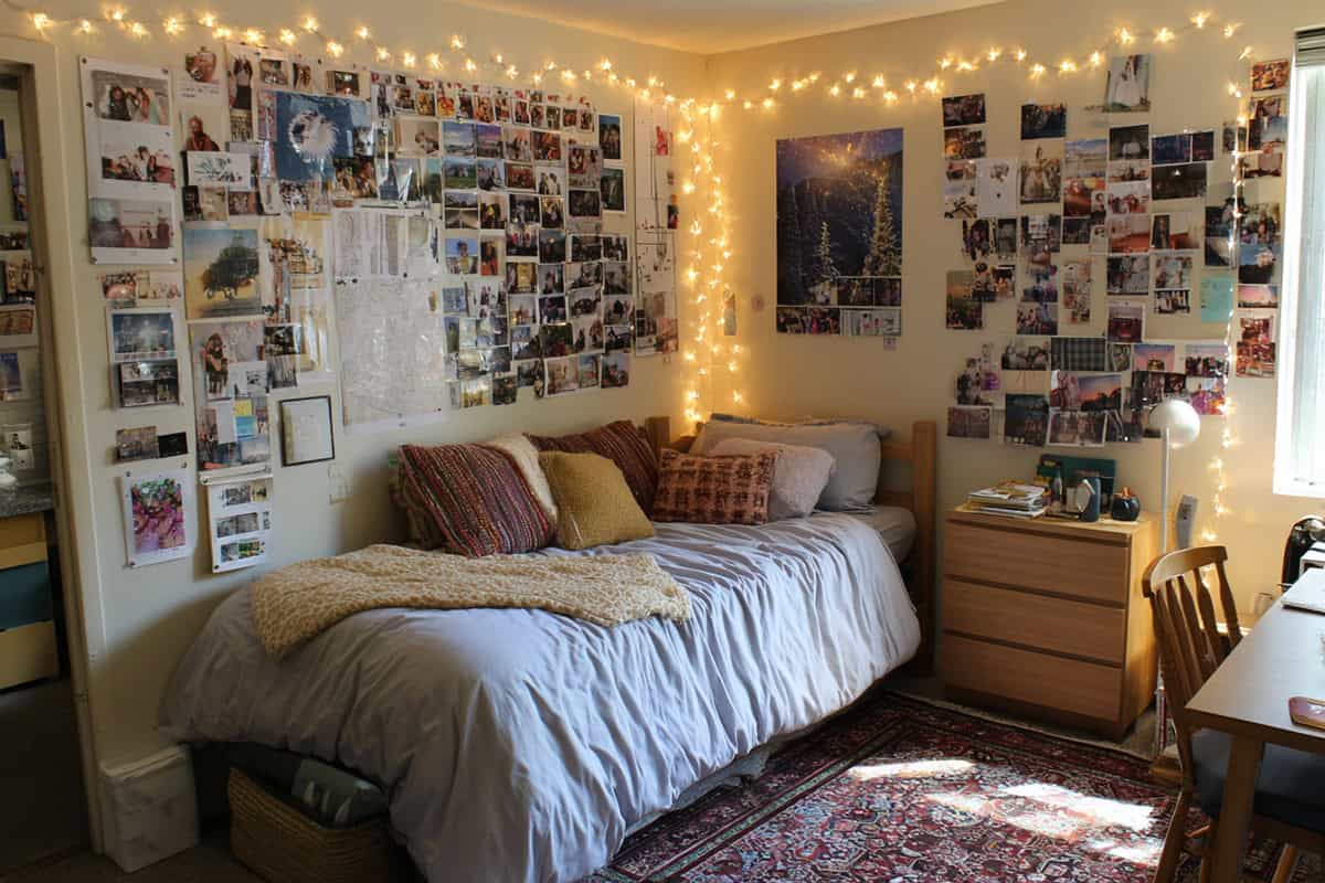 String Lights and Photo Grid