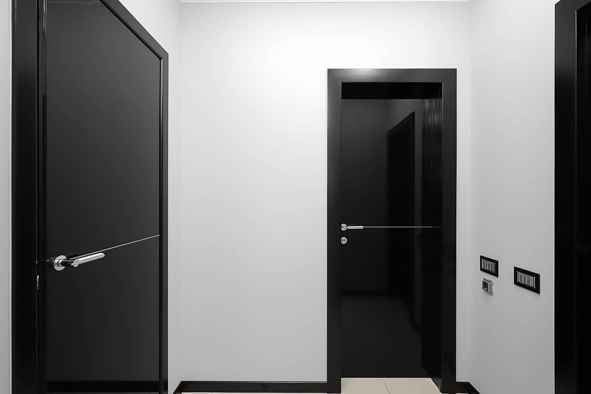 Classic Elegance with Black Interior Doors
