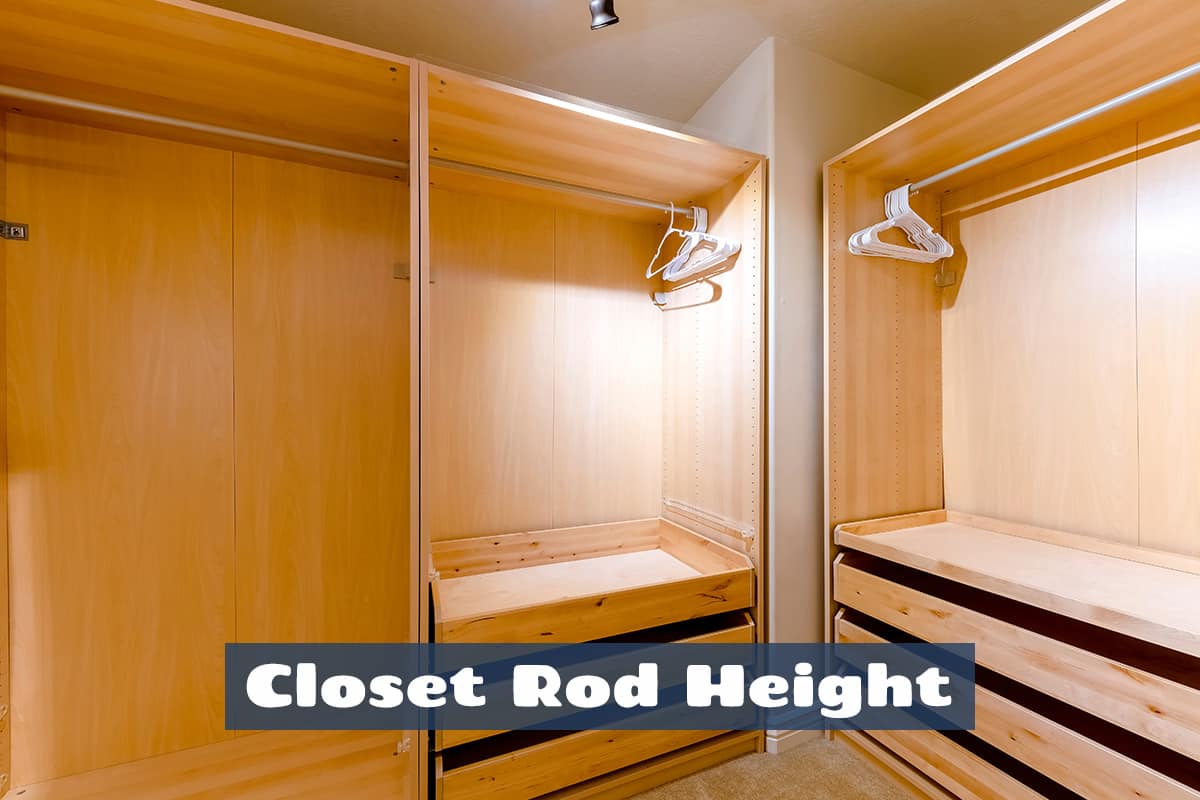 Closet Rod Height