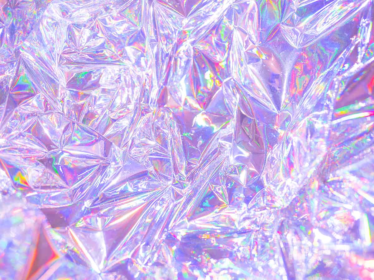 Iridescent wallpaper