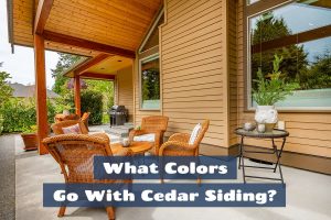 What Colors Go With Cedar Siding