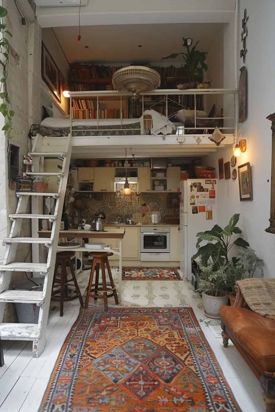 Boho Studio Apartment