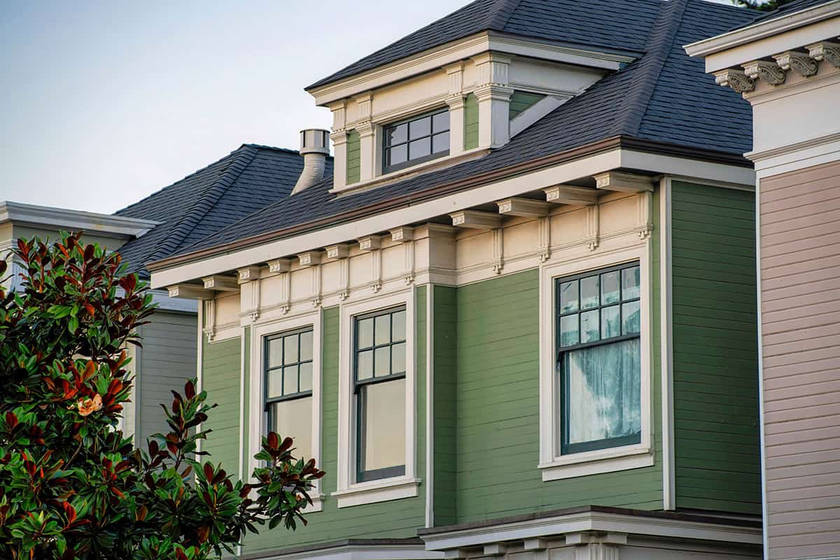 Classic Sage Green with Historic Detailing