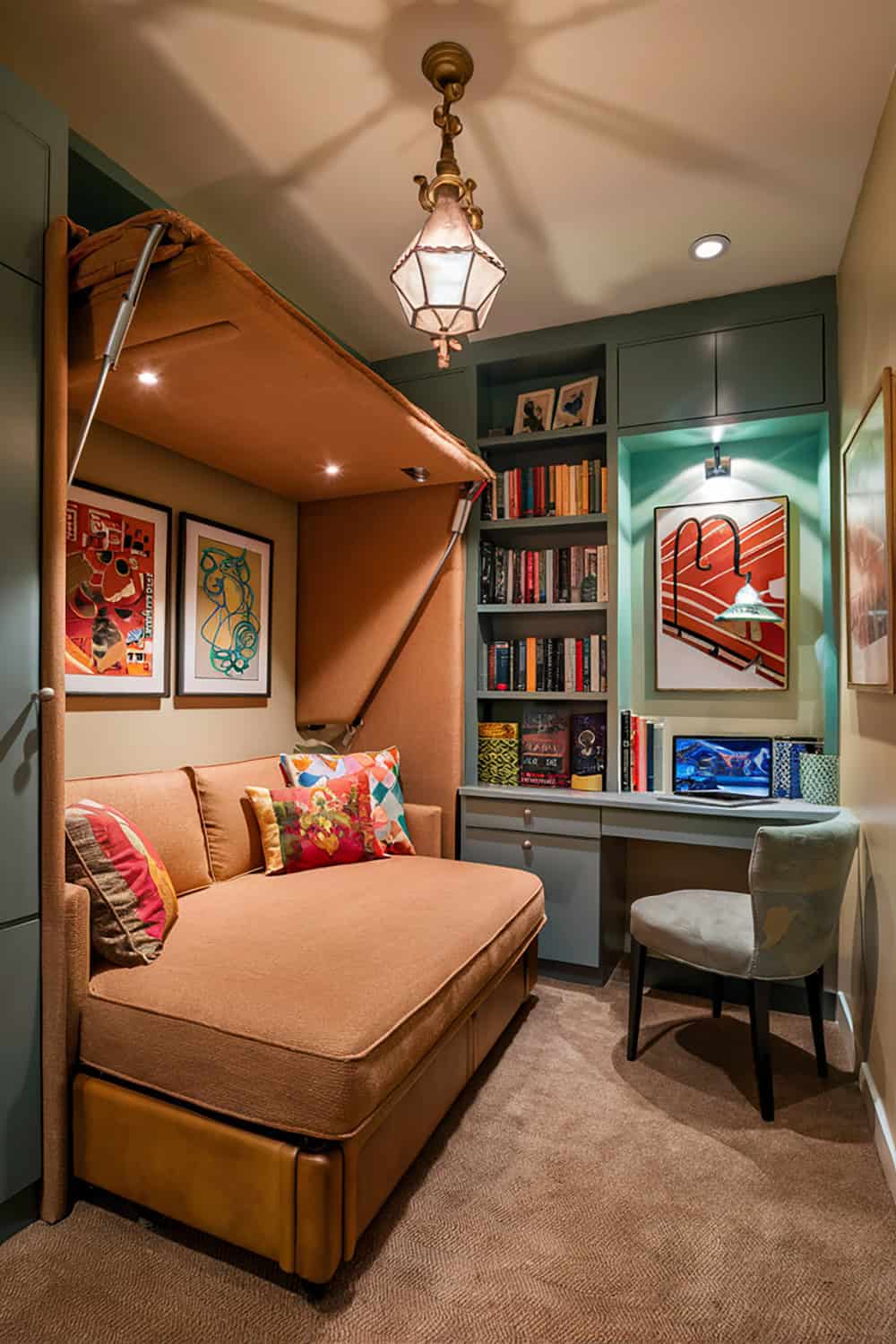 Convertible Sofa Bed in Stylish Design
