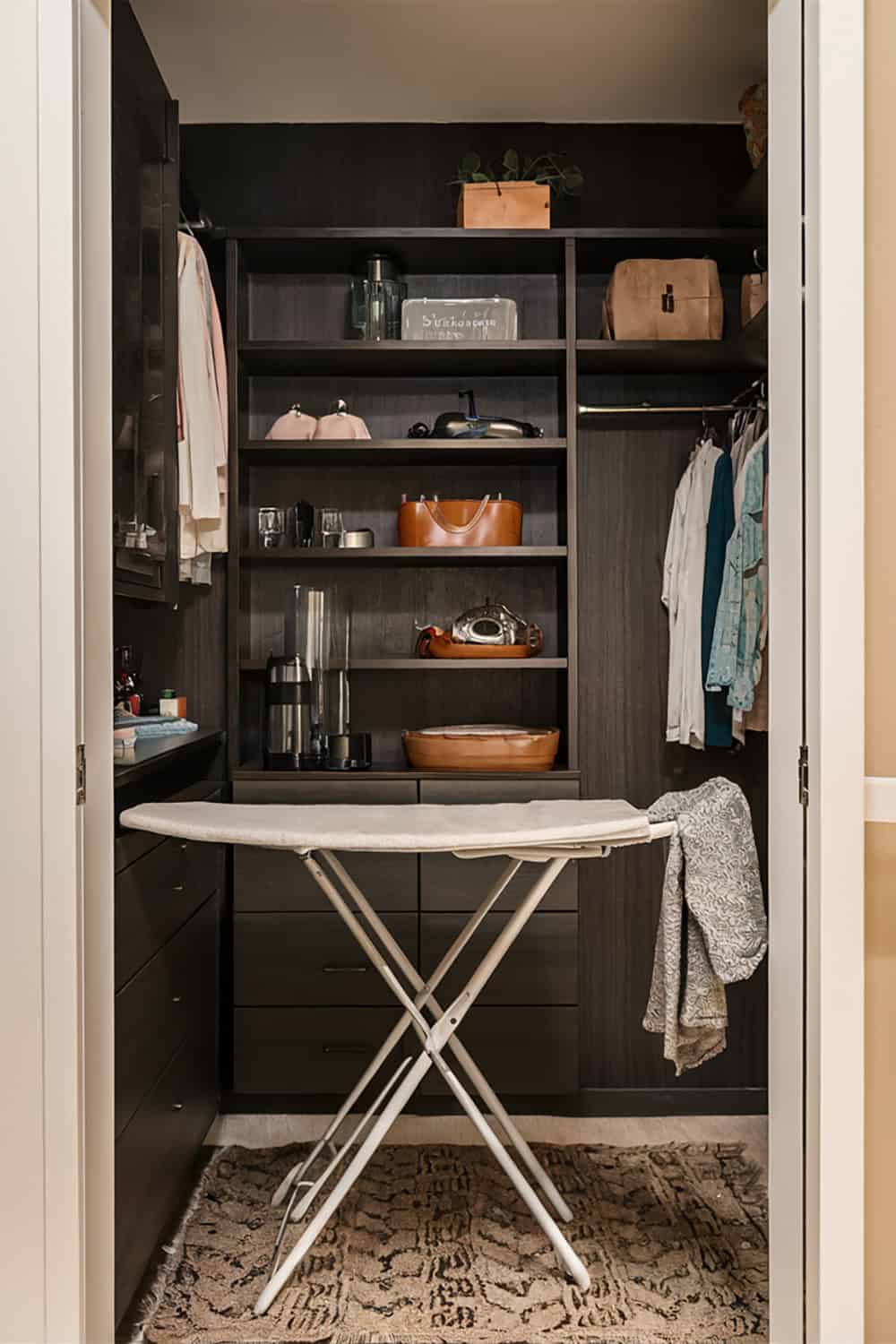 Incorporate a Fold Out Ironing Board