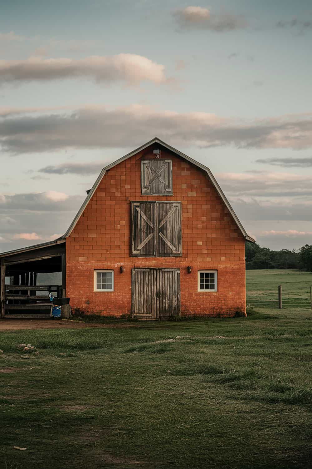Orange Brick Barn