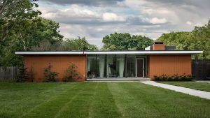 Orange Brick House Ideas