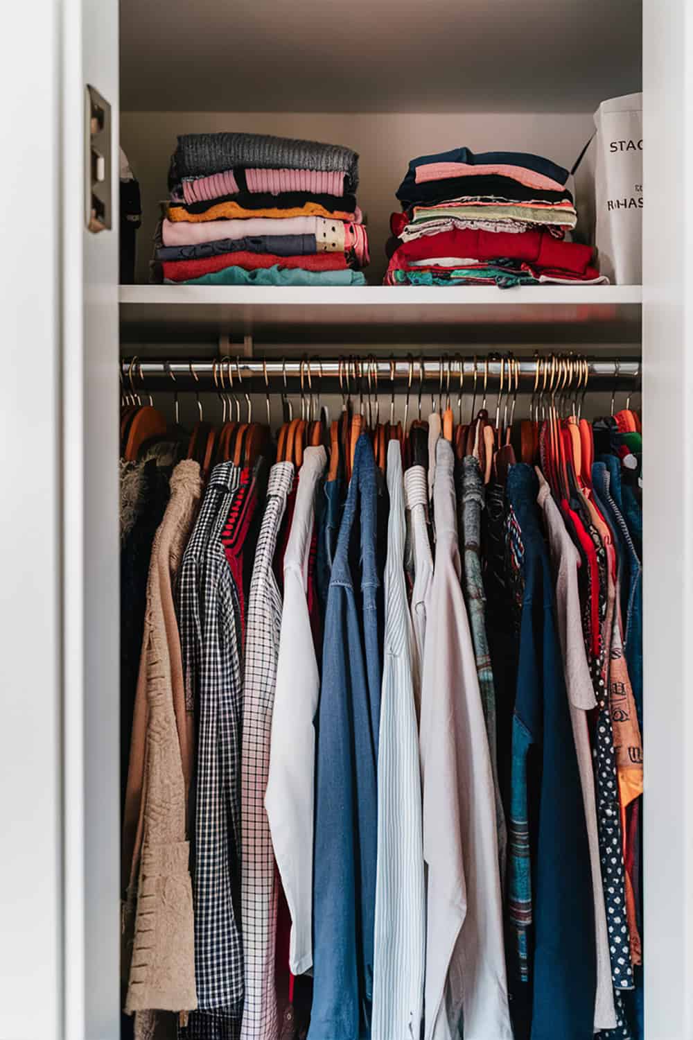 Use Slim Hangers for More Space
