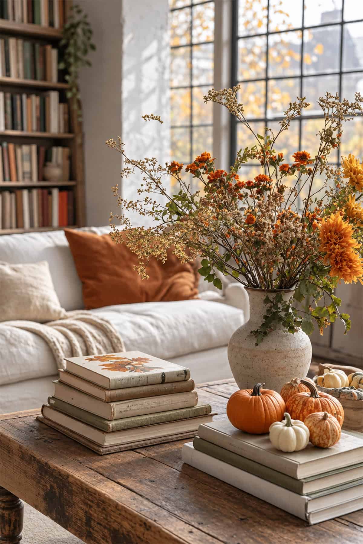 Harvest Themed Coffee Table Books