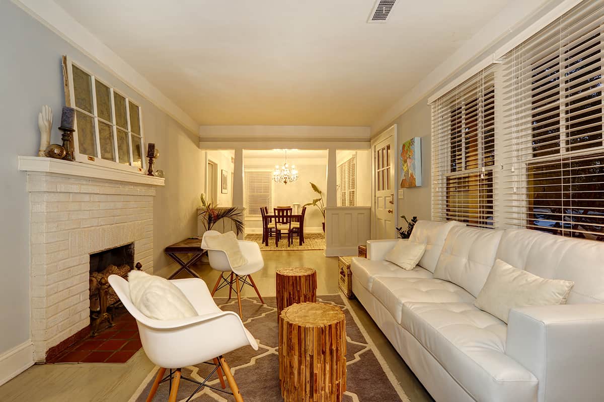 Sofa and Chair Layout for Long Living Rooms