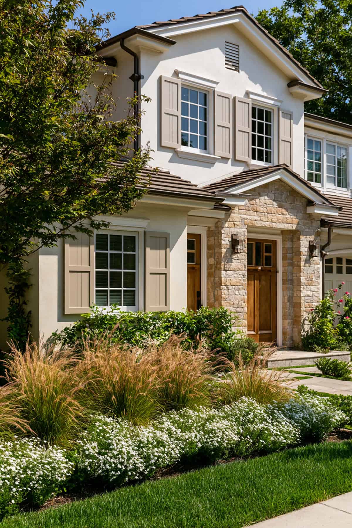 Taupe Shutters With Soft Neutral Palette