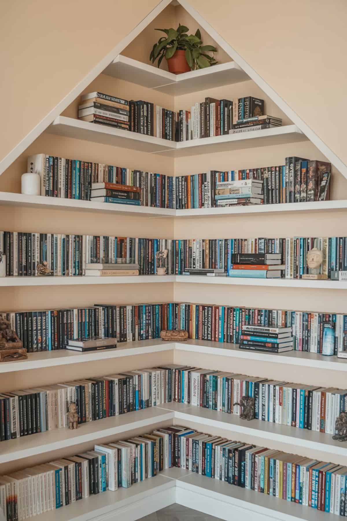 Triangular Corner Shelf