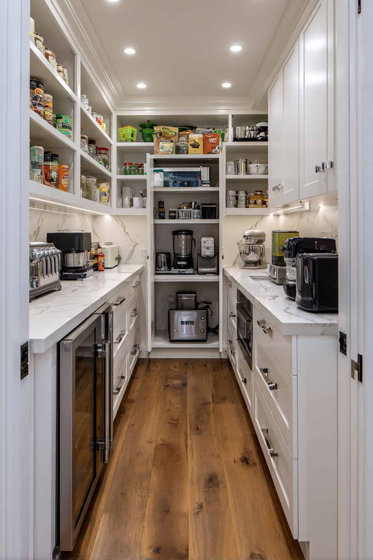 Appliance Garage Walk In Pantry