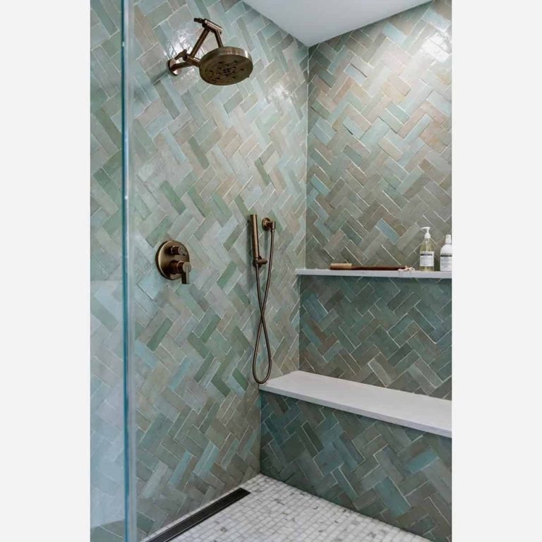 Picture of 42 Walk In Shower With Bench Ideas For Inspiration