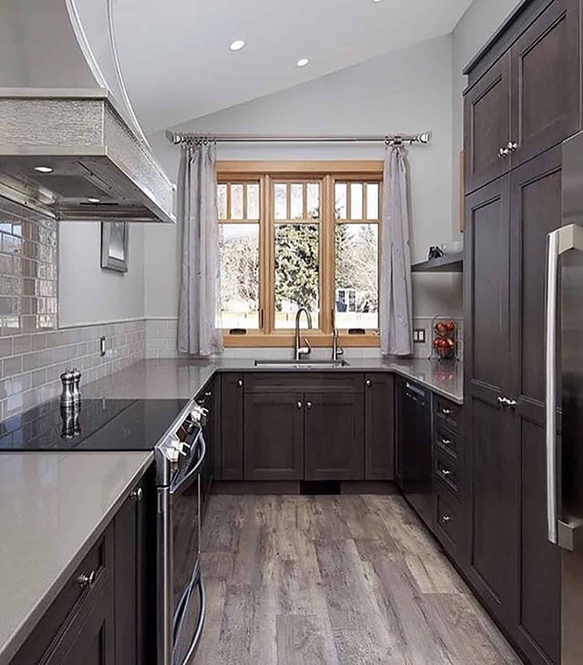 Dark, Rustic Look