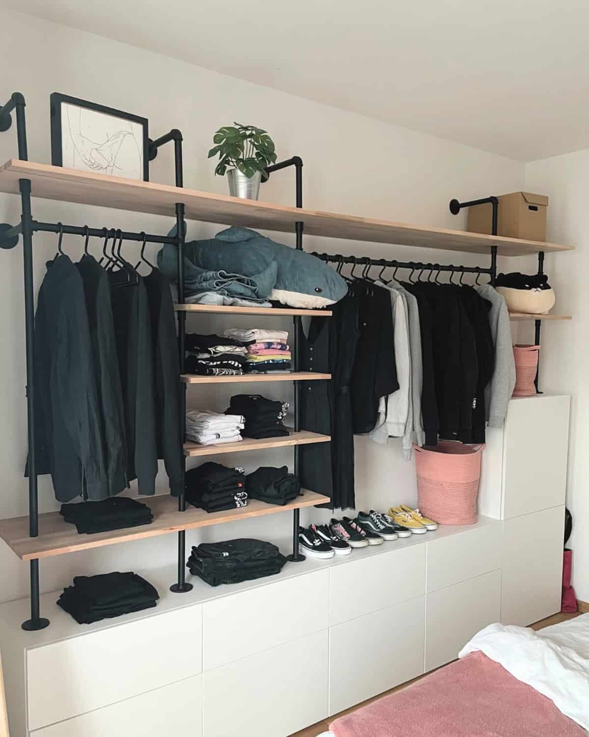 Find a Spot for an Open Closet