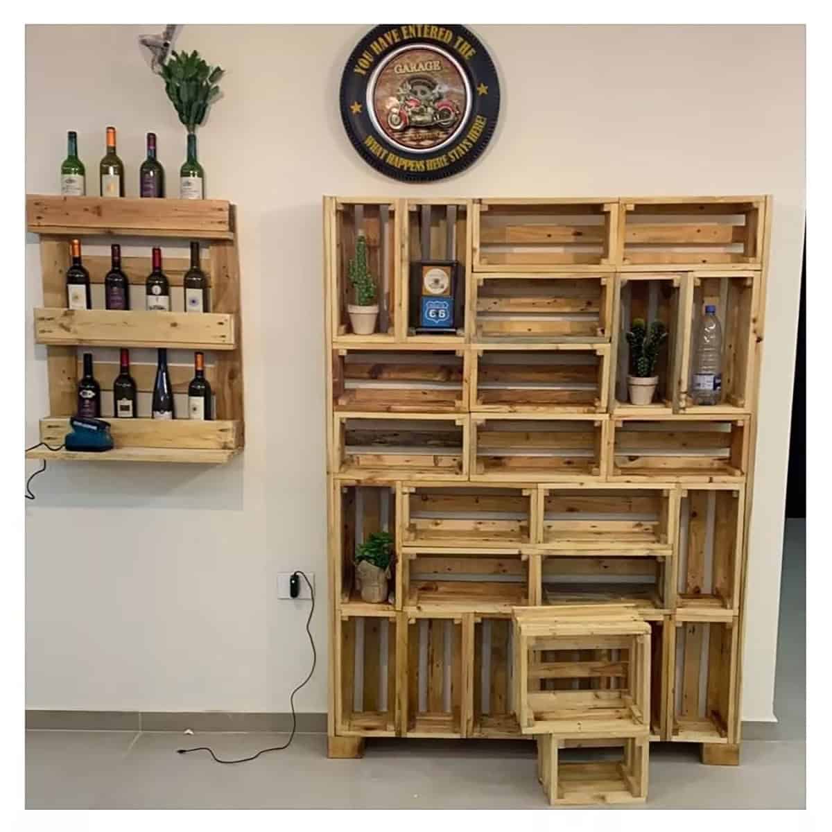 Freestanding and Floating Shelves