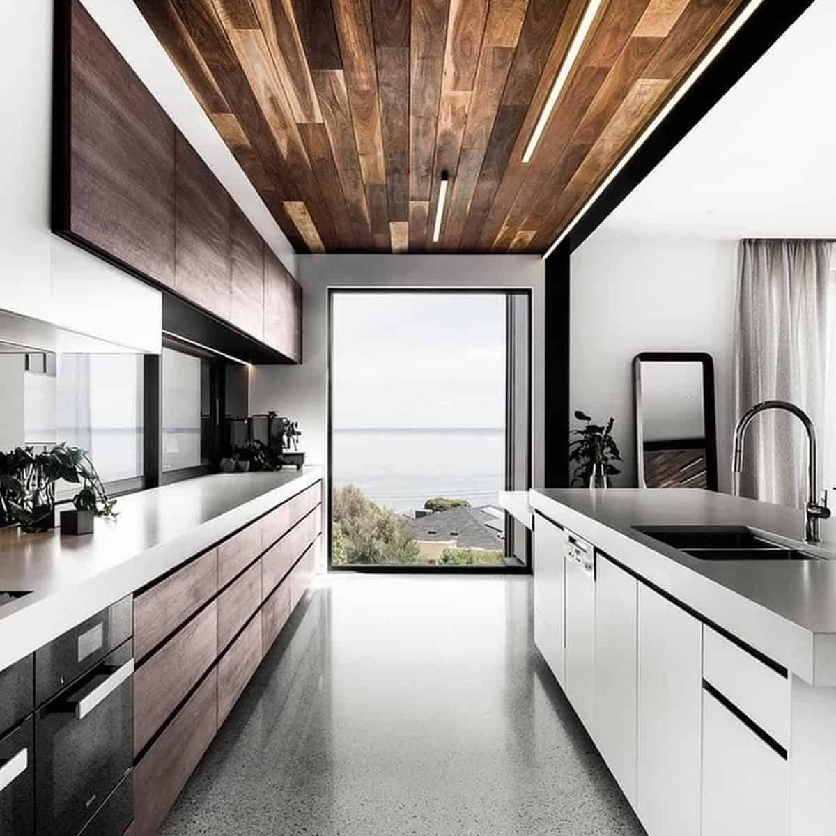 Hardwood Ceiling Planks