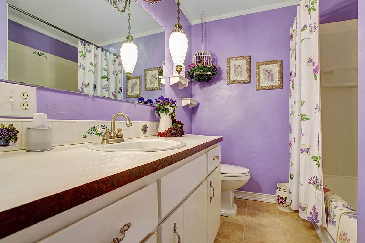 Lavender Escape With Vintage Touches