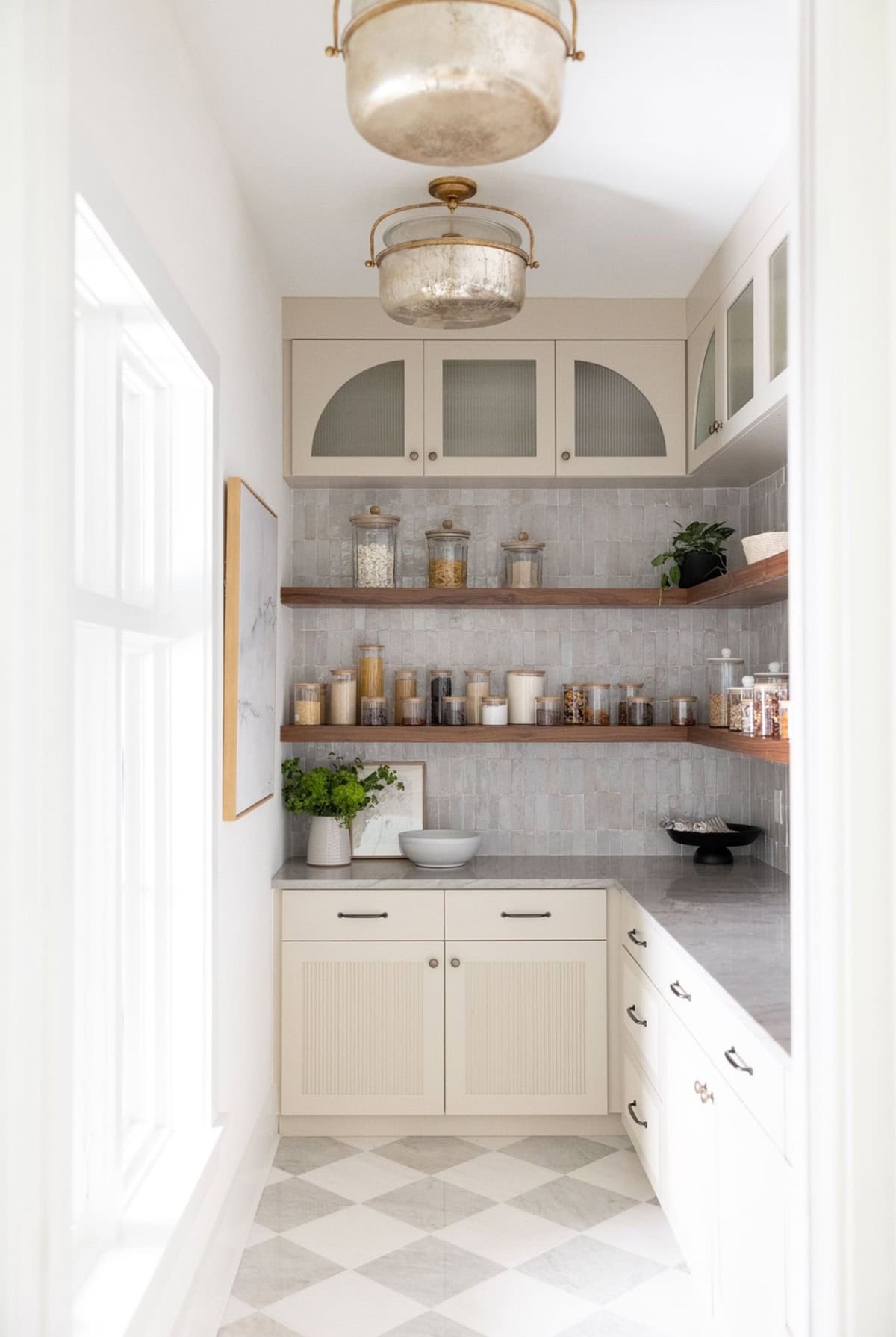 Natural Light Pantry Space